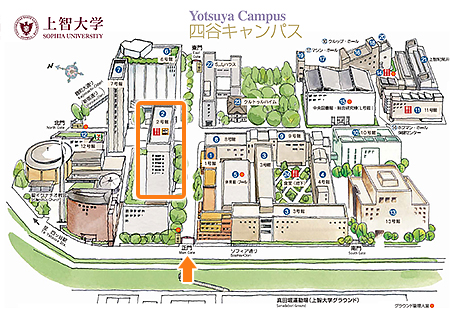 上智大学四谷キャンパスマップ